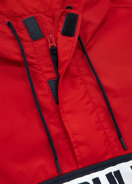 Pit Bull Men’s Transitional Kangaroo Jacket – Loring Red/Dark Navy