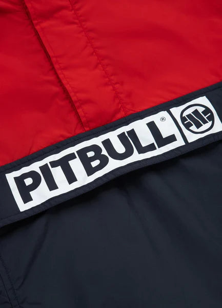 Pit Bull Men’s Transitional Kangaroo Jacket – Loring Red/Dark Navy