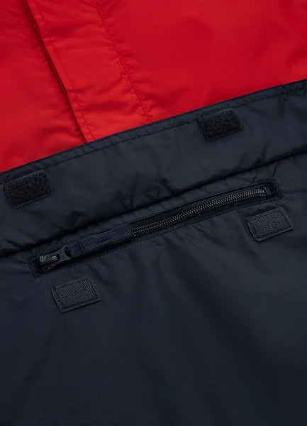 Pit Bull Men’s Transitional Kangaroo Jacket – Loring Red/Dark Navy