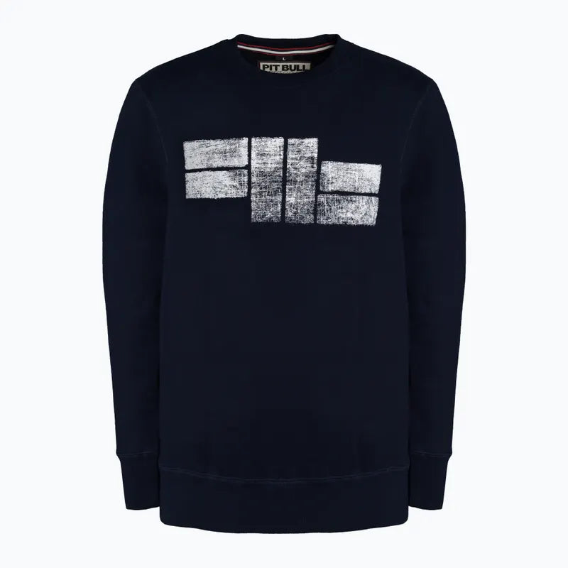 PIT BULL WEST COAST – Classic Logo Sweatshirt White Print