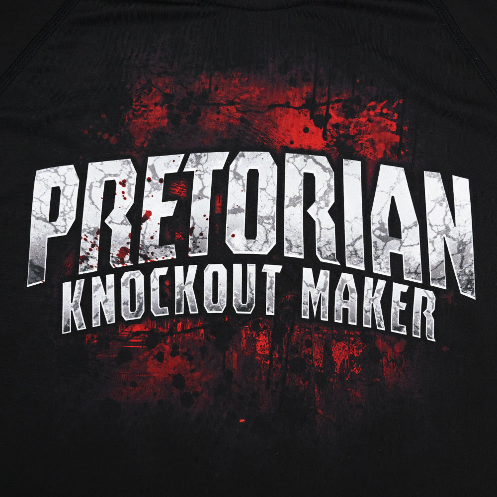 Pretorian Short Sleeve Rashguard – Black