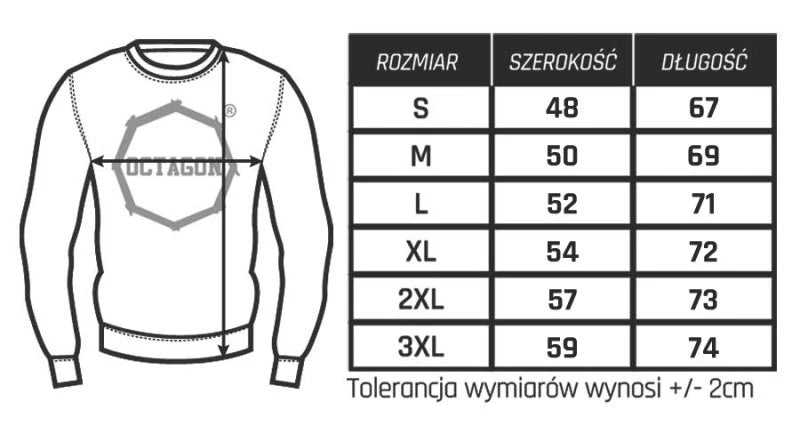 The OCTAGON brand presents the Silesia crewneck