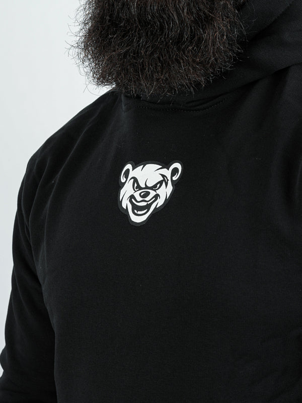 Hoodie Miś Lampas – Black | Środowisko Miejskie