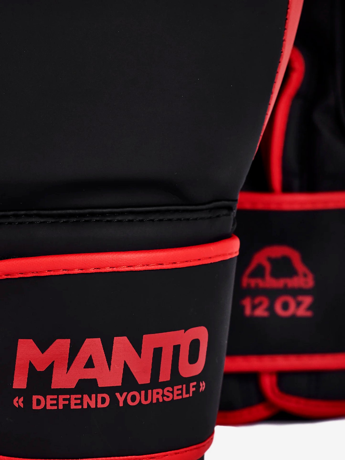 MANTO Boxing Gloves ESSENTIAL – Black/Red
