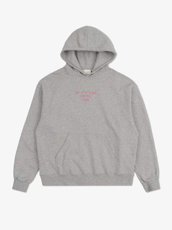MANTO x KTOF BALACLAVA Oversize Hoodie in Heather Gray