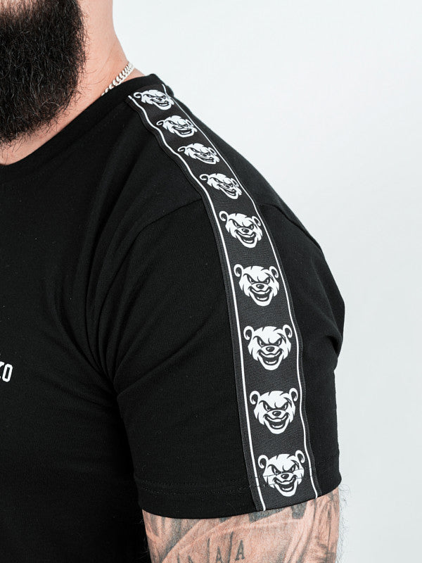 Classic Lampas T-shirt – Black | Środowisko Miejskie