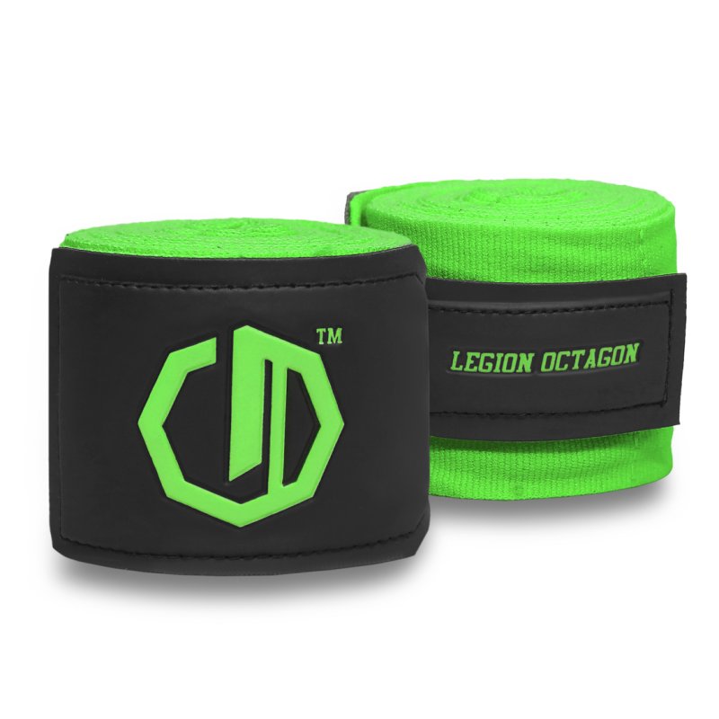 OCTAGON β Supreme Boxing Hand Wraps Light Green