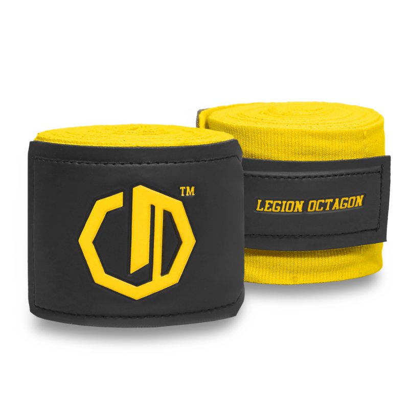 OCTAGON β Supreme Boxing Hand Wraps Yellow