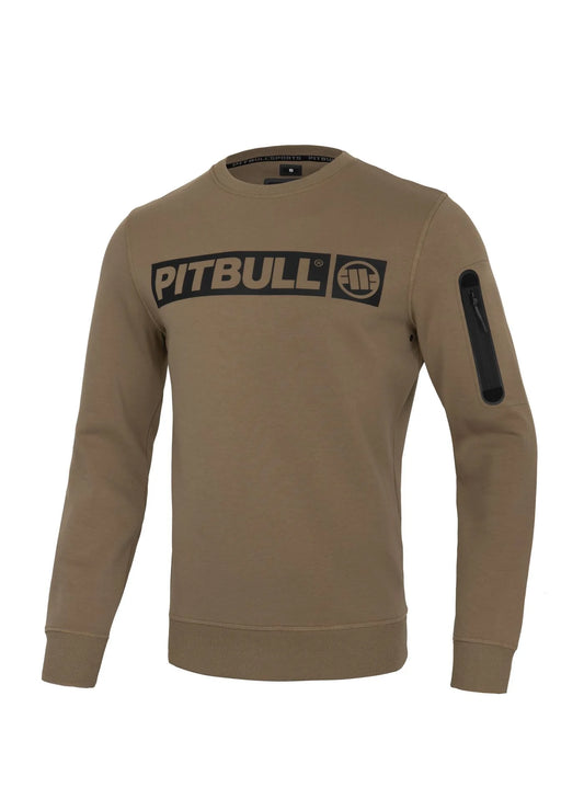 PIT BULL WEST COAST – Beyer  Crewneck Sweatshirt Coyote Brown