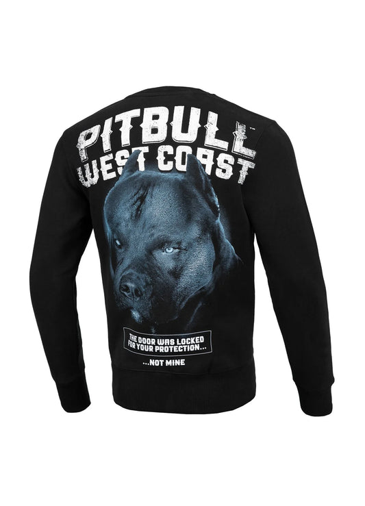 PIT BULL WEST COAST – Black Dog Sweatshirt Black