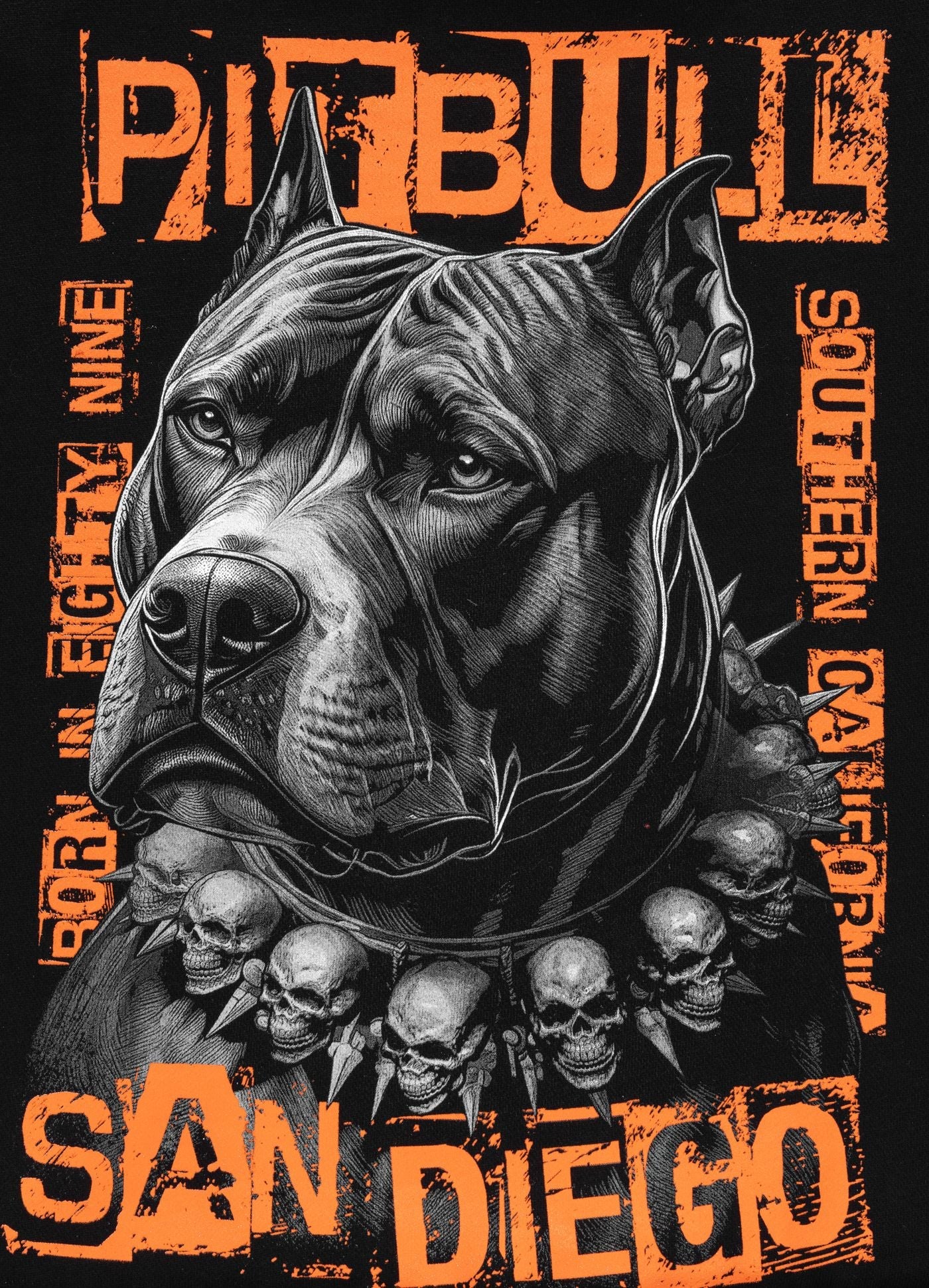 PIT BULL WEST COAST – Men’s Sweatshirt BLACKY 🖤