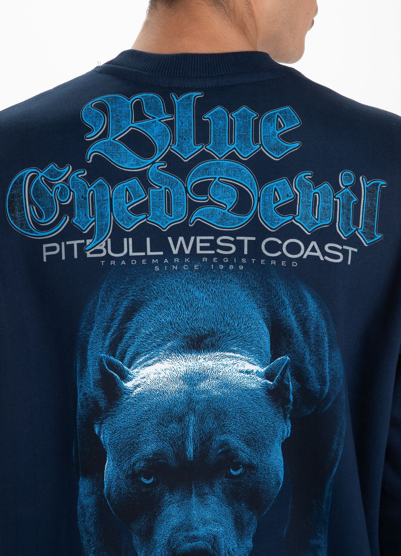Men’s Sweatshirt – PIT BULL WEST COAST “Blue Eyed Devil 21”