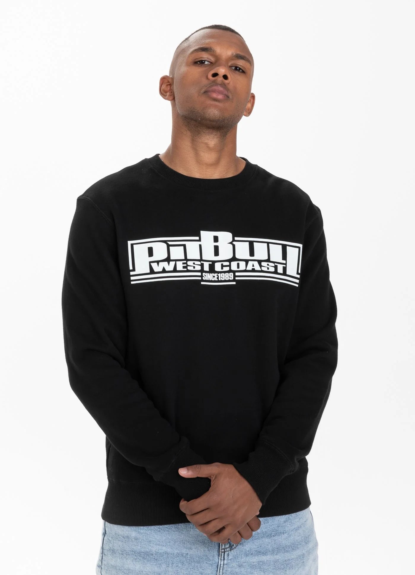 Pit Bull West Coast – Classic Boxing Sweatshirt Black