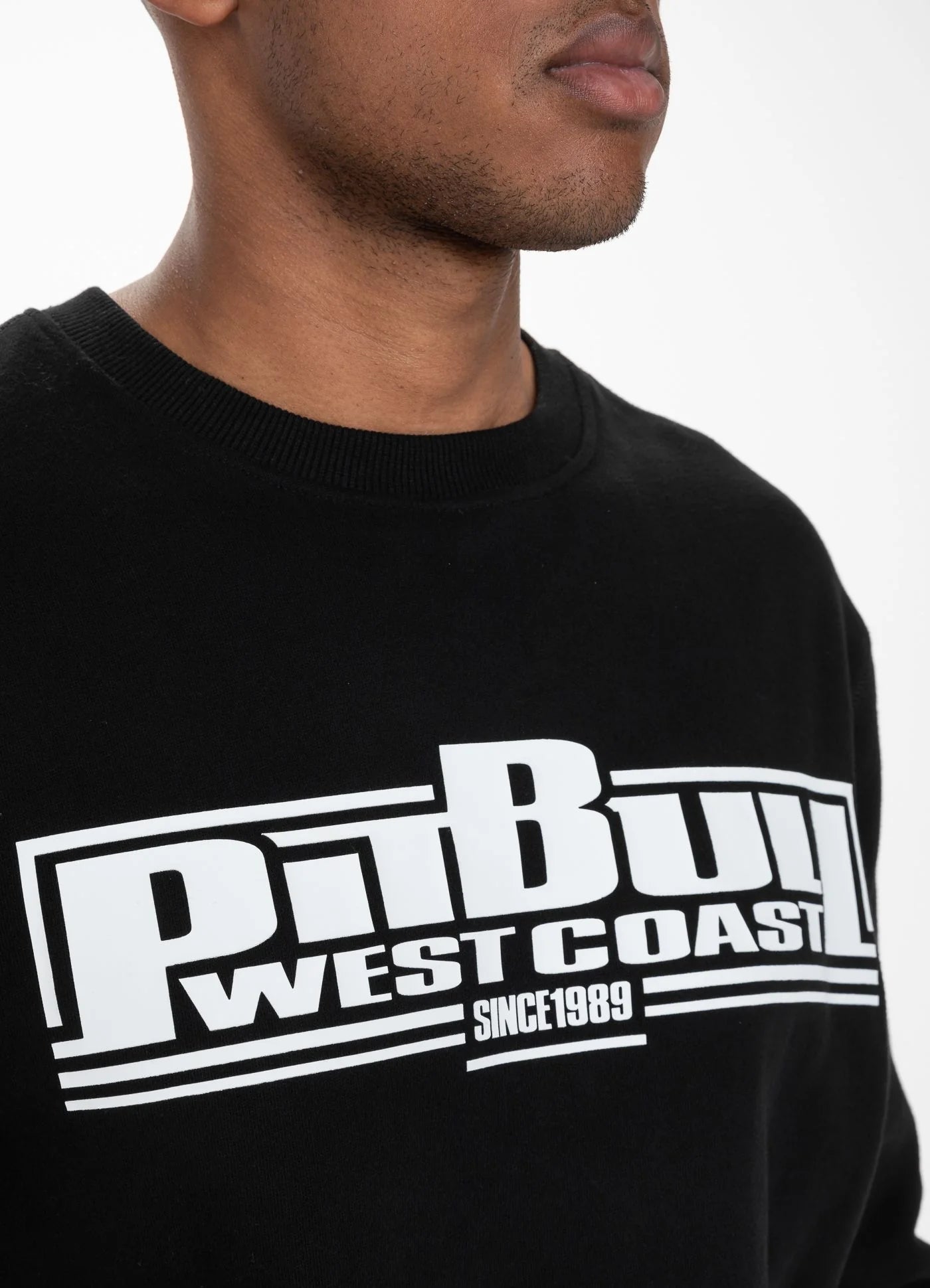 Pit Bull West Coast – Classic Boxing Sweatshirt Black