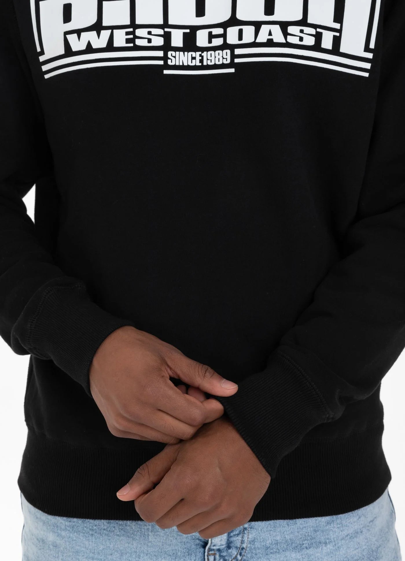 Pit Bull West Coast – Classic Boxing Sweatshirt Black
