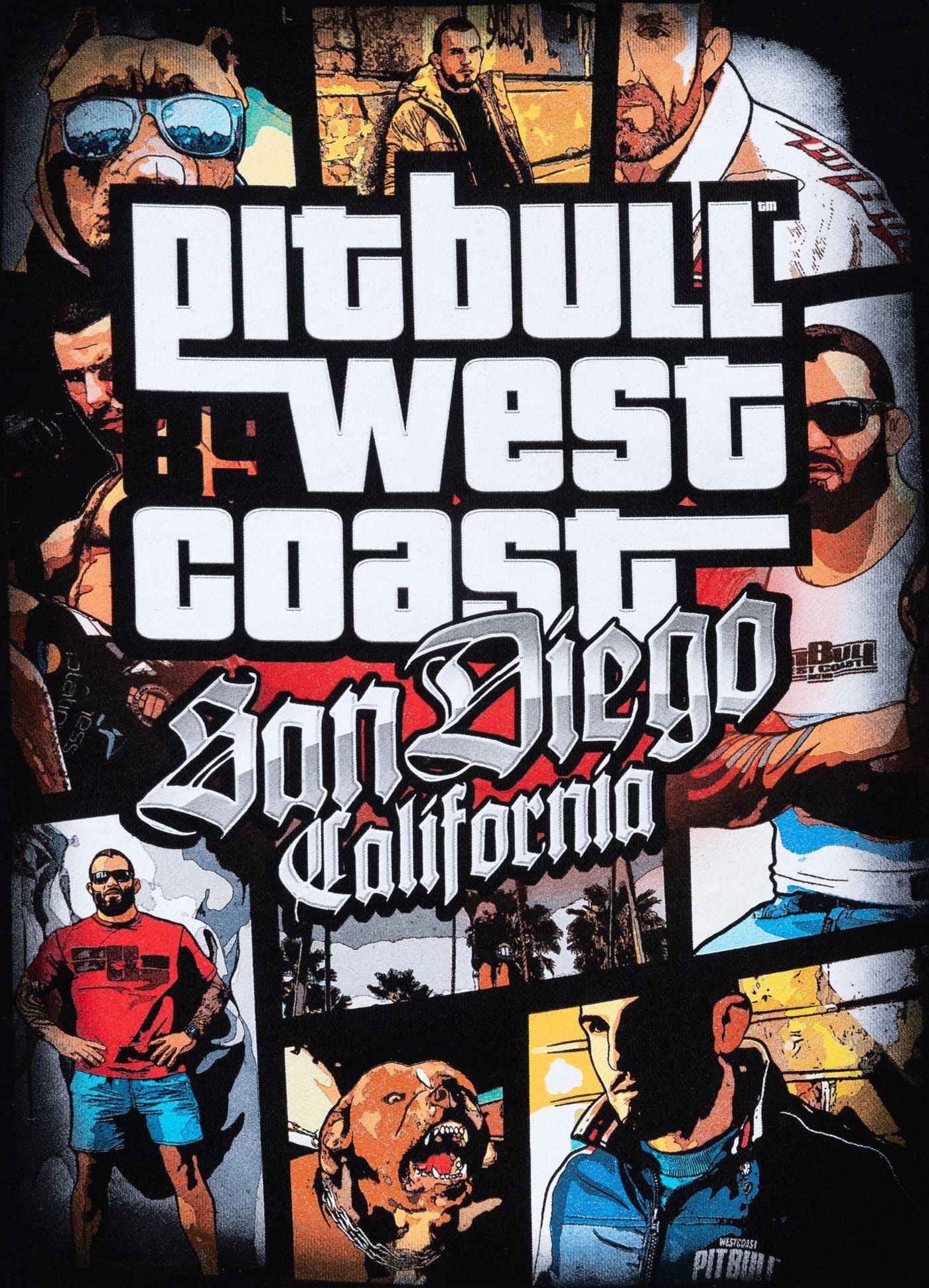 PIT BULL WEST COAST – Men’s Sweatshirt Most Wanted