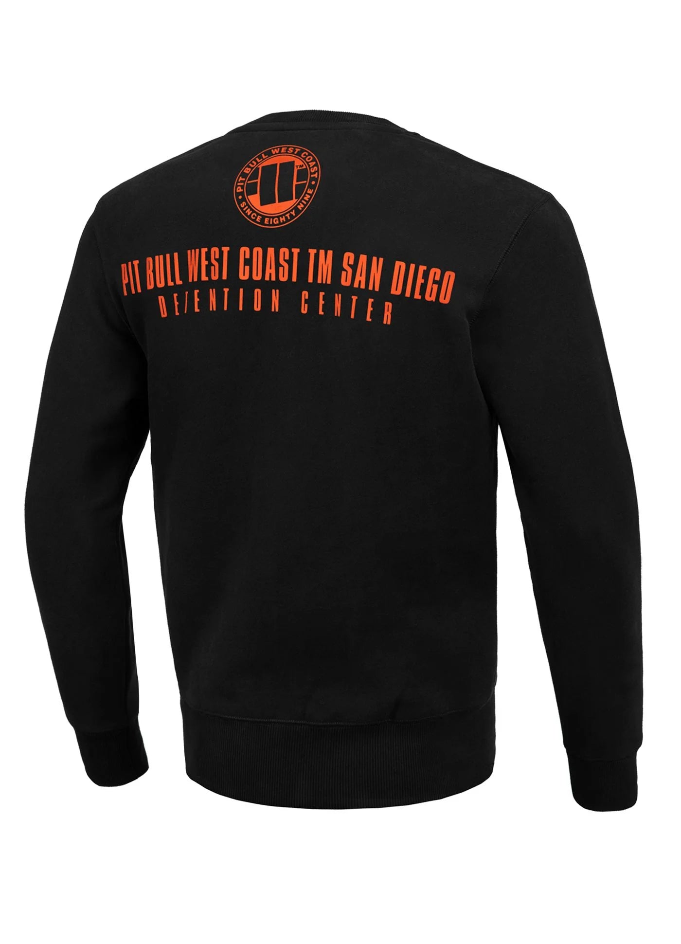 Pit Bull Crewneck Sweatshirt – Orange Dog