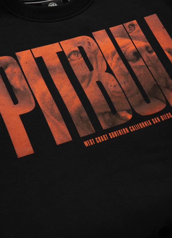 Pit Bull Crewneck Sweatshirt – Orange Dog