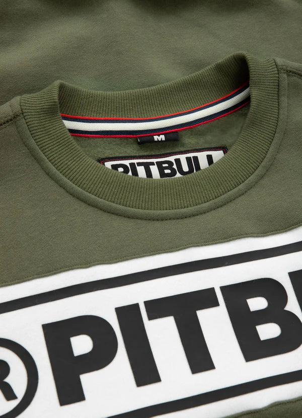 PIT BULL WEST COAST – Potomac Sweatshirt Olive