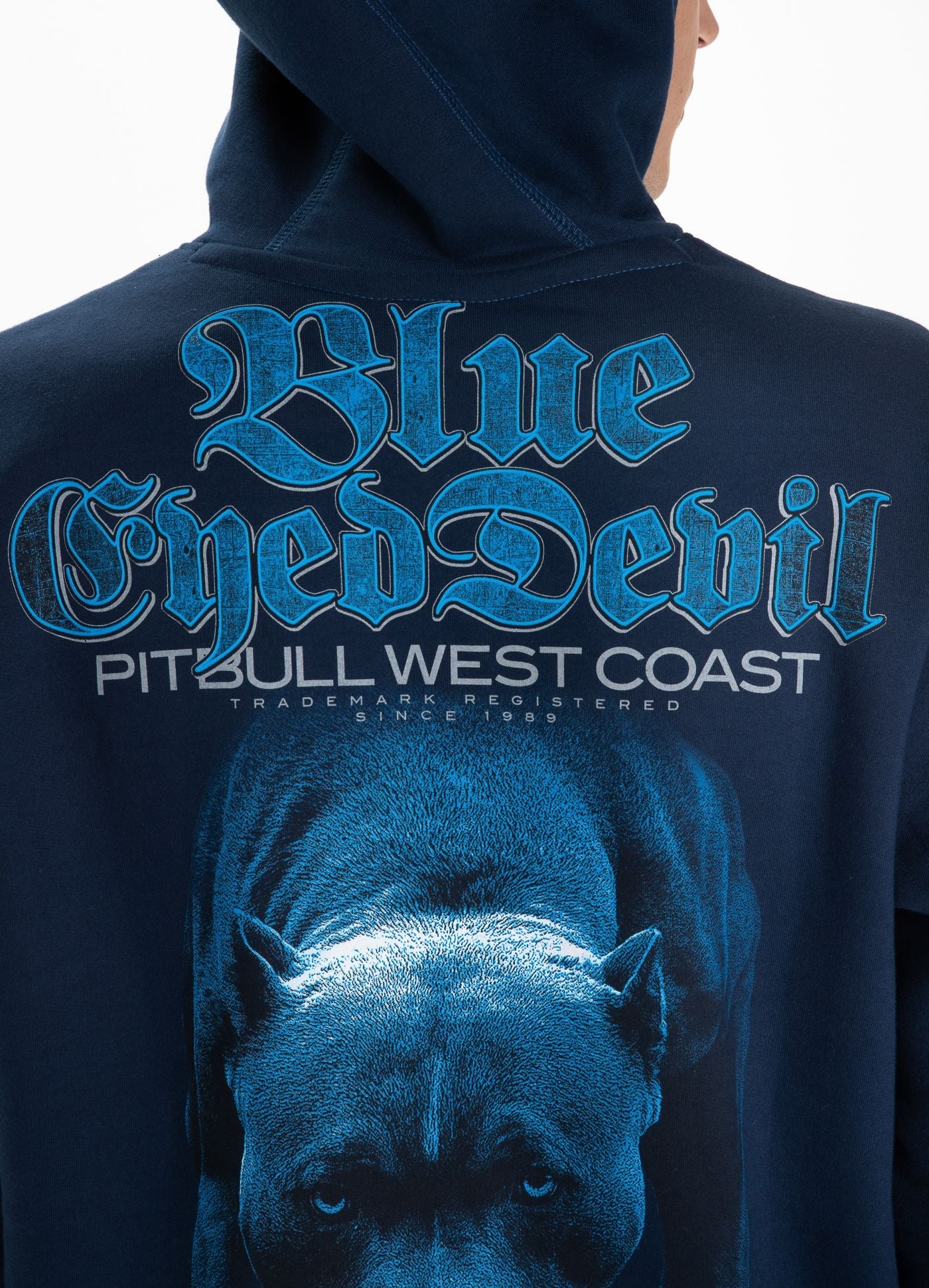 Men’s Hoodie – PIT BULL WEST COAST “Blue Eyed Devil 21”