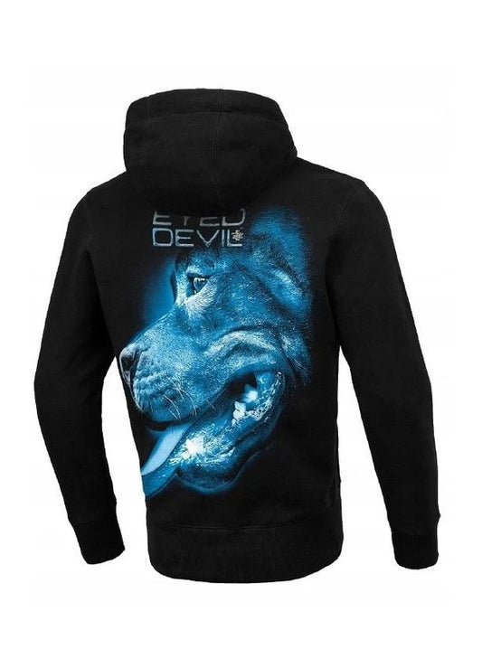 Men’s Hoodie PITBULL – Blue Eyed Devil X