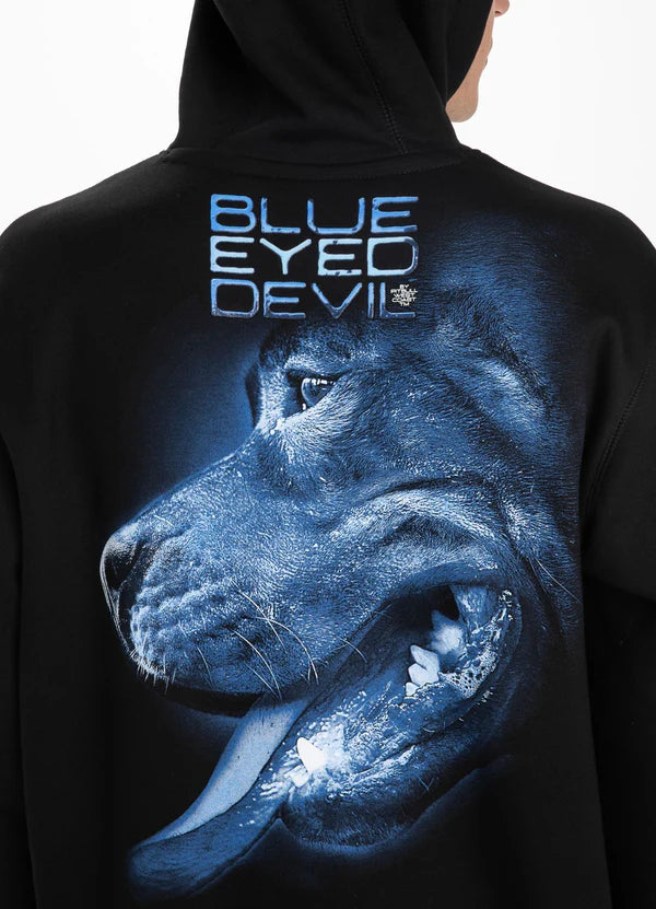 Men’s Hoodie PITBULL – Blue Eyed Devil X