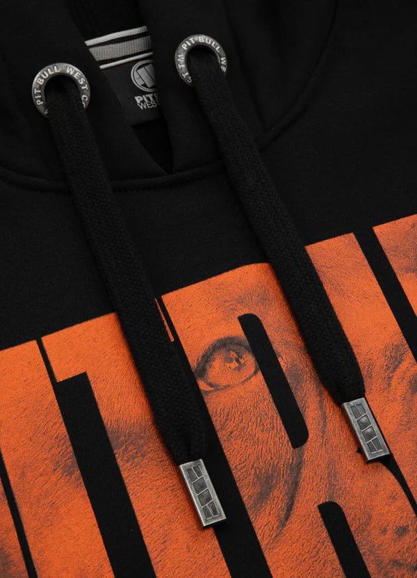 Pit Bull Men’s Hoodie – Orange Dog