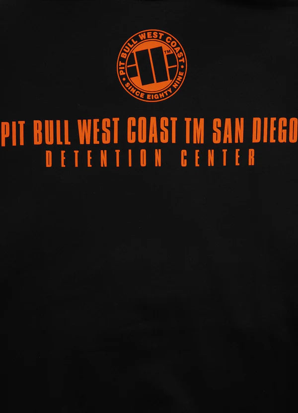 Pit Bull Men’s Hoodie – Orange Dog