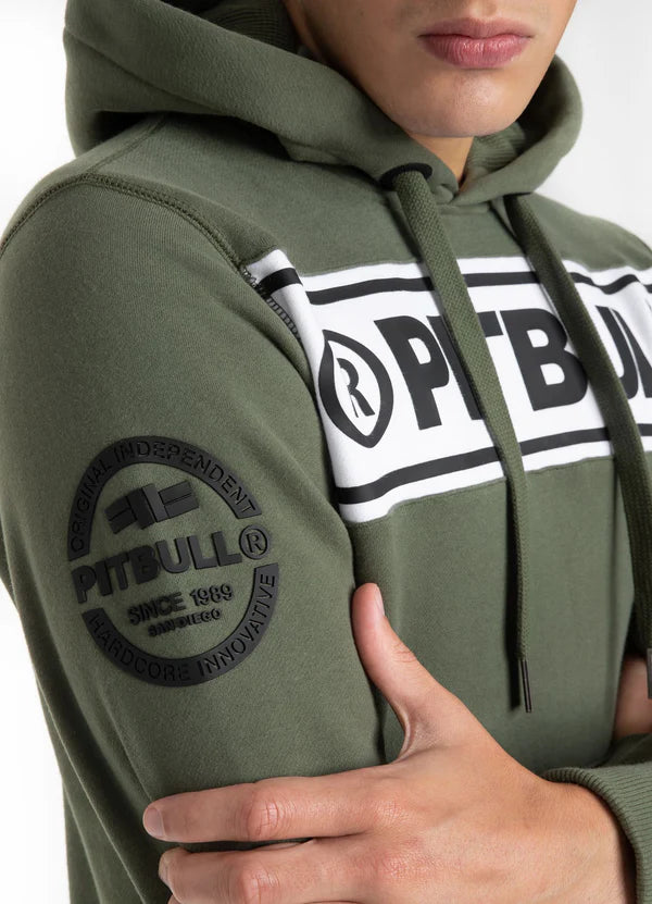 PIT BULL WEST COAST – Potomac 21 Hoodie Olive