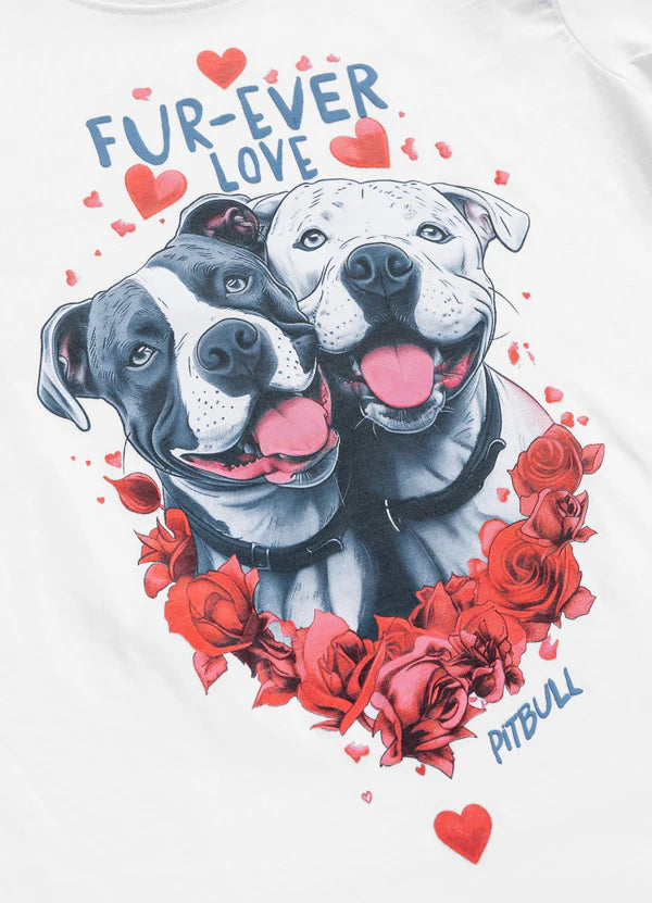 PIT BULL WEST COAST – Women’s T-Shirt FUR-EVER LOVE