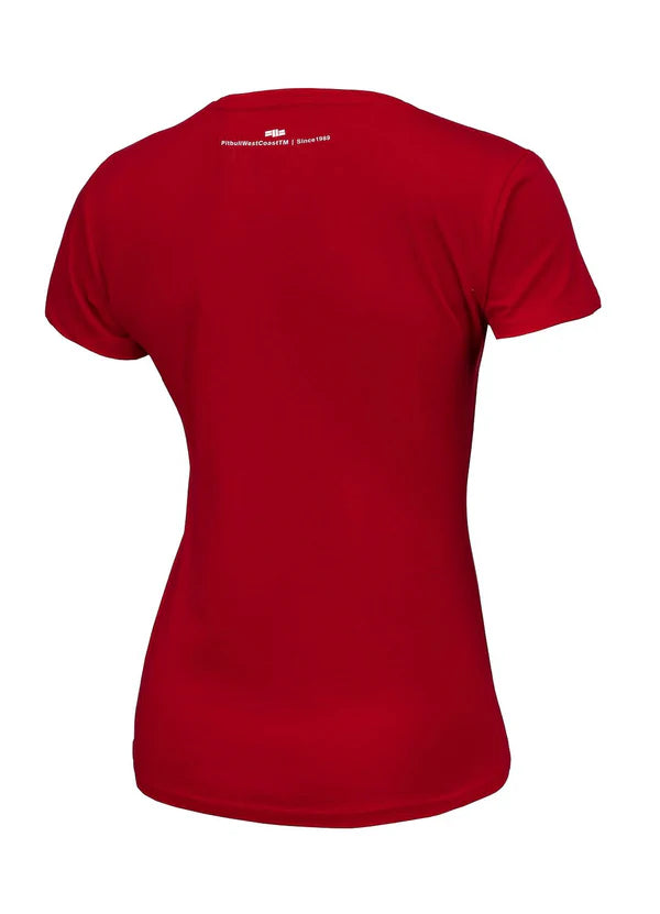 Pit Bull Women’s T-Shirt – PB Inside Red