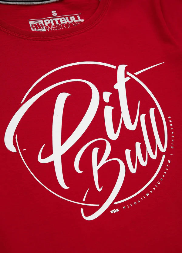 Pit Bull Women’s T-Shirt – PB Inside Red