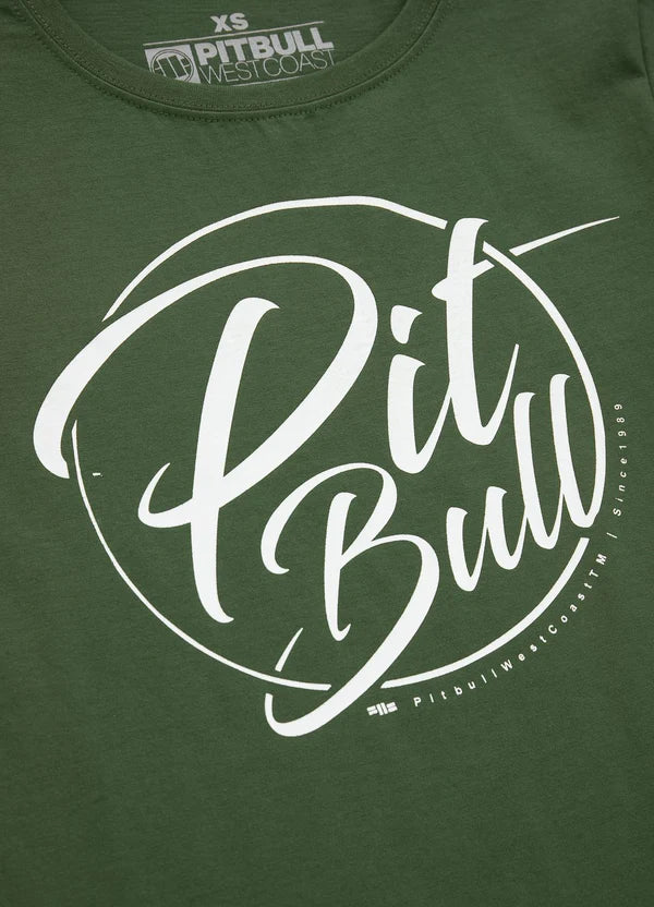 Pit Bull Women’s T-Shirt – PB Inside Olive