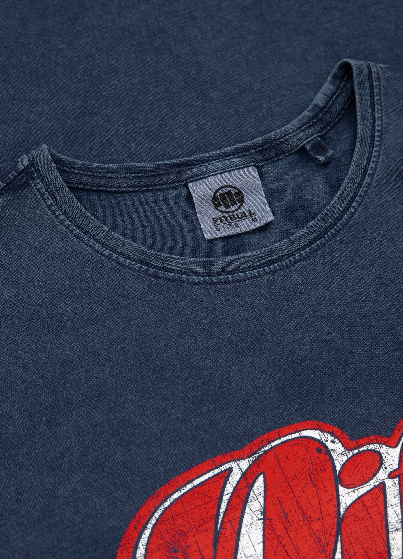 Pit Bull West Coast โ T-Shirt RED BRAND DARK NAVY