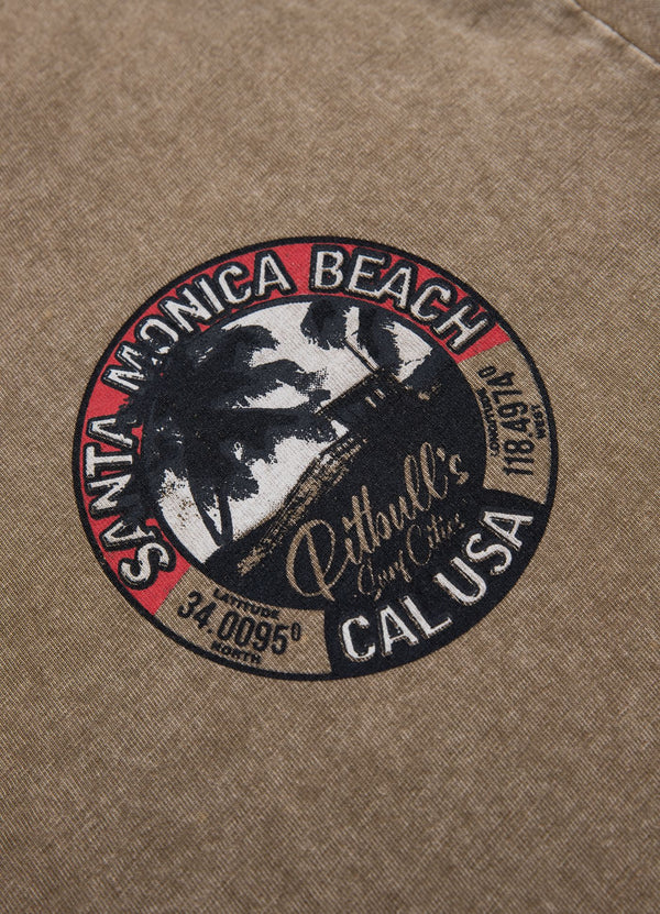Men’s T-shirt – Oceanside Coyote Brown