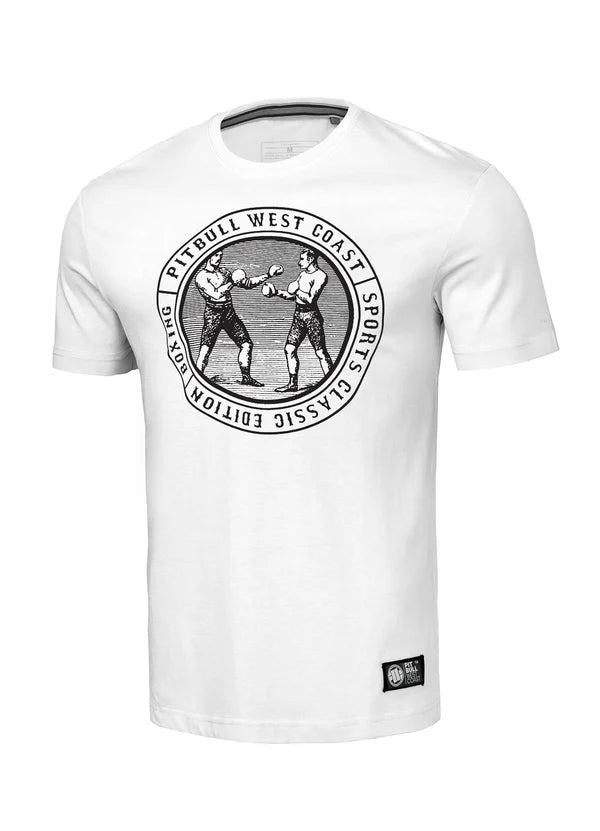 Pit Bull West Coast presents: T-shirt Vintage Boxing White