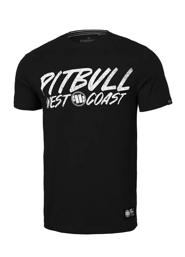 Pit Bull West Coast presents: T-shirt Grey Dog Black