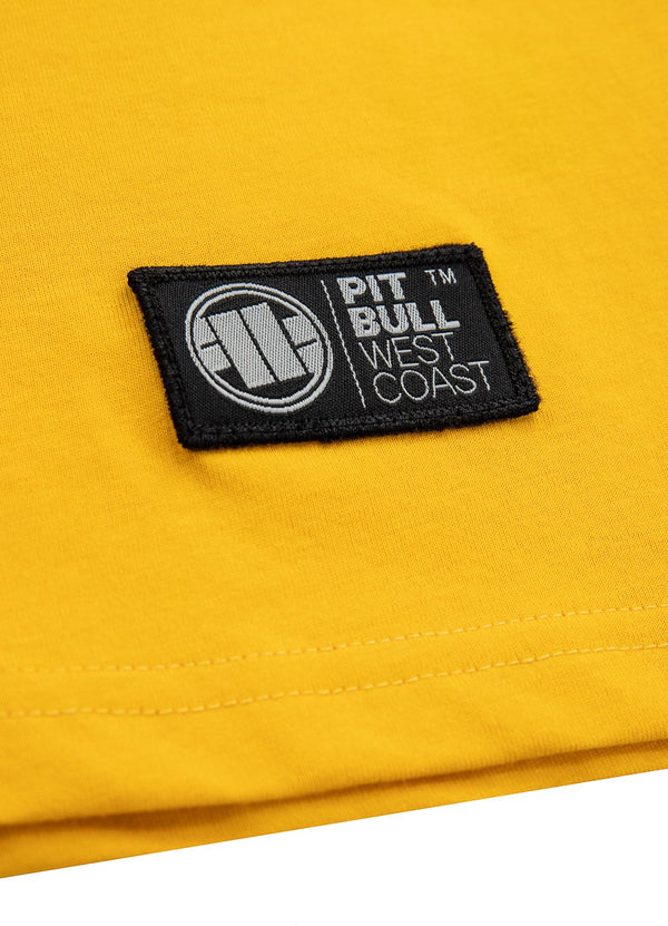 Pit Bull West Coast presents: T-shirt Grey Dog Yellow