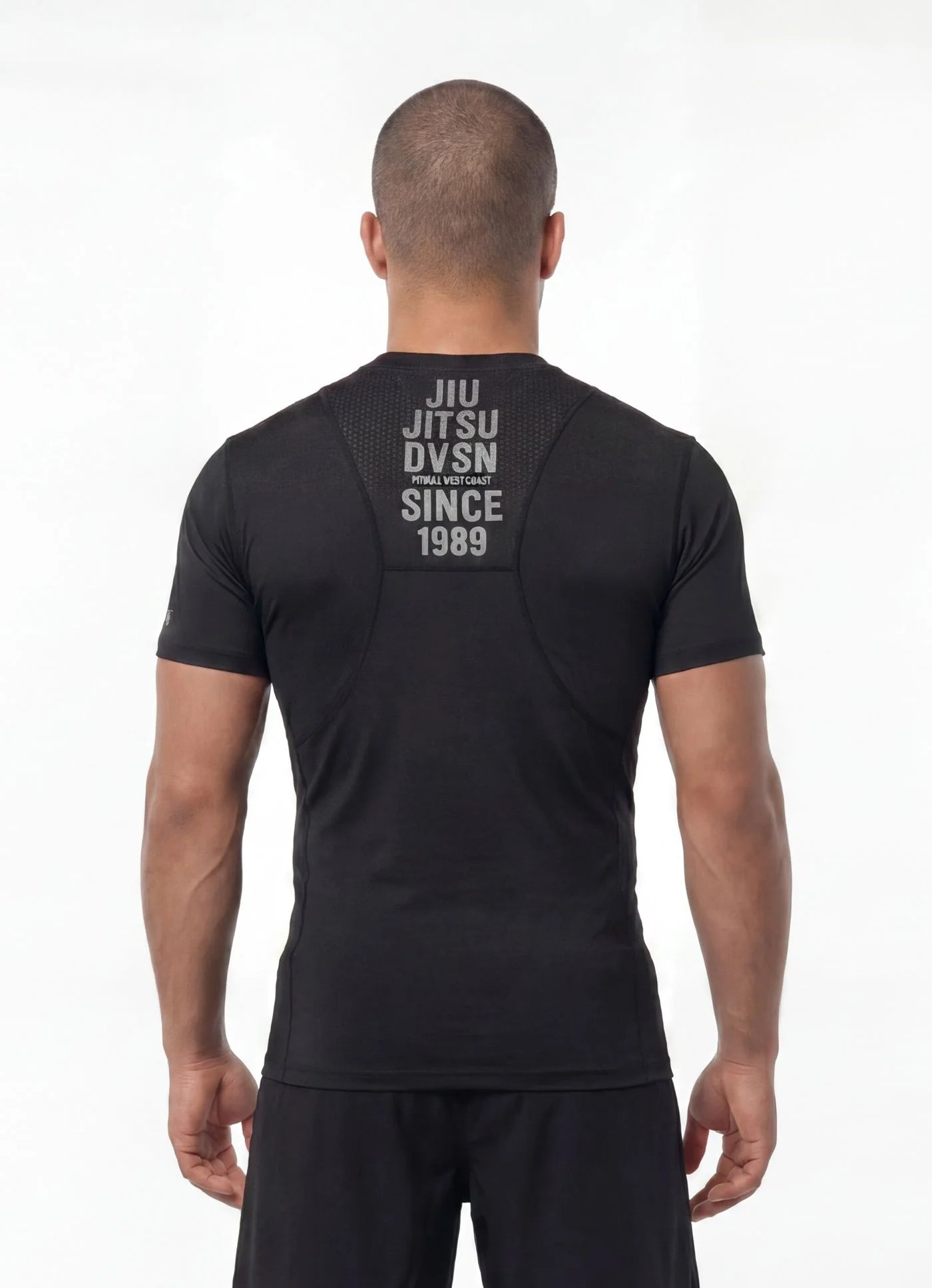 🥋🔥 Pit Bull West Coast Technical Mesh Sports T-Shirt “JIU JITSU” – Performance Pro+ Series 💪