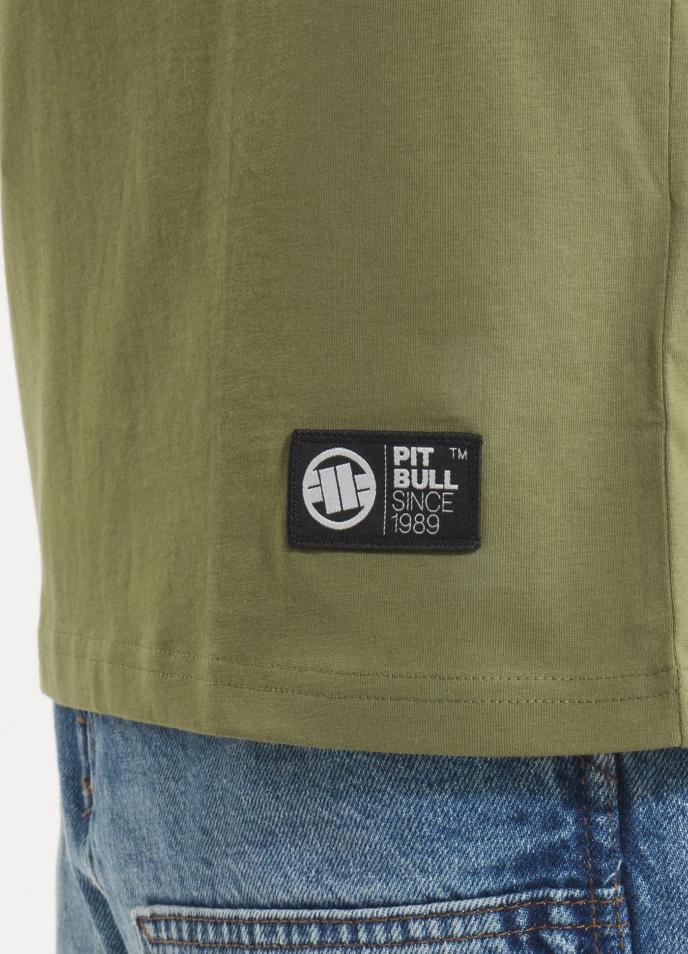 Pit Bull West Coast presents: T-shirt NO LOGO OLIVE