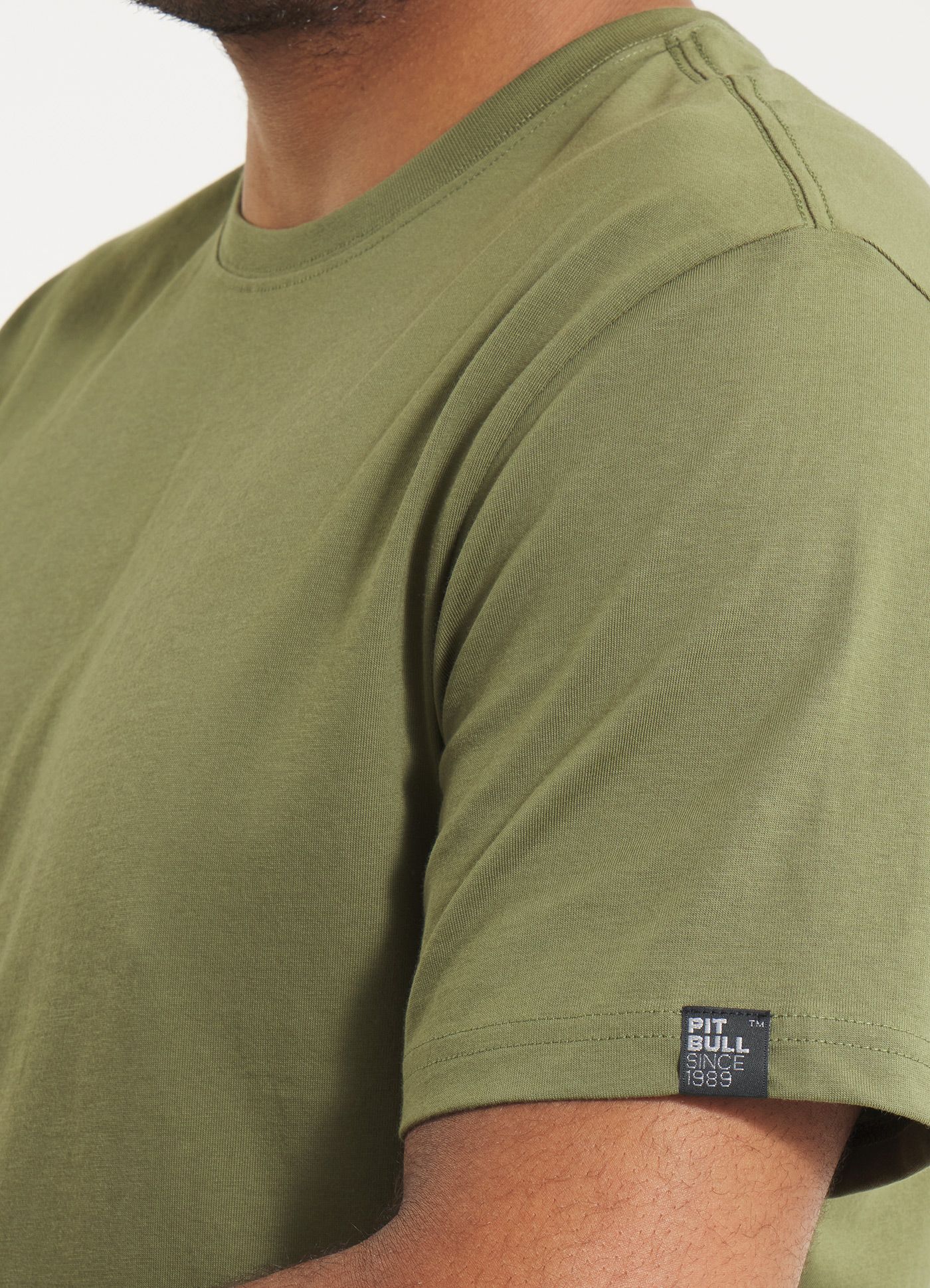 Pit Bull West Coast presents: T-shirt NO LOGO OLIVE