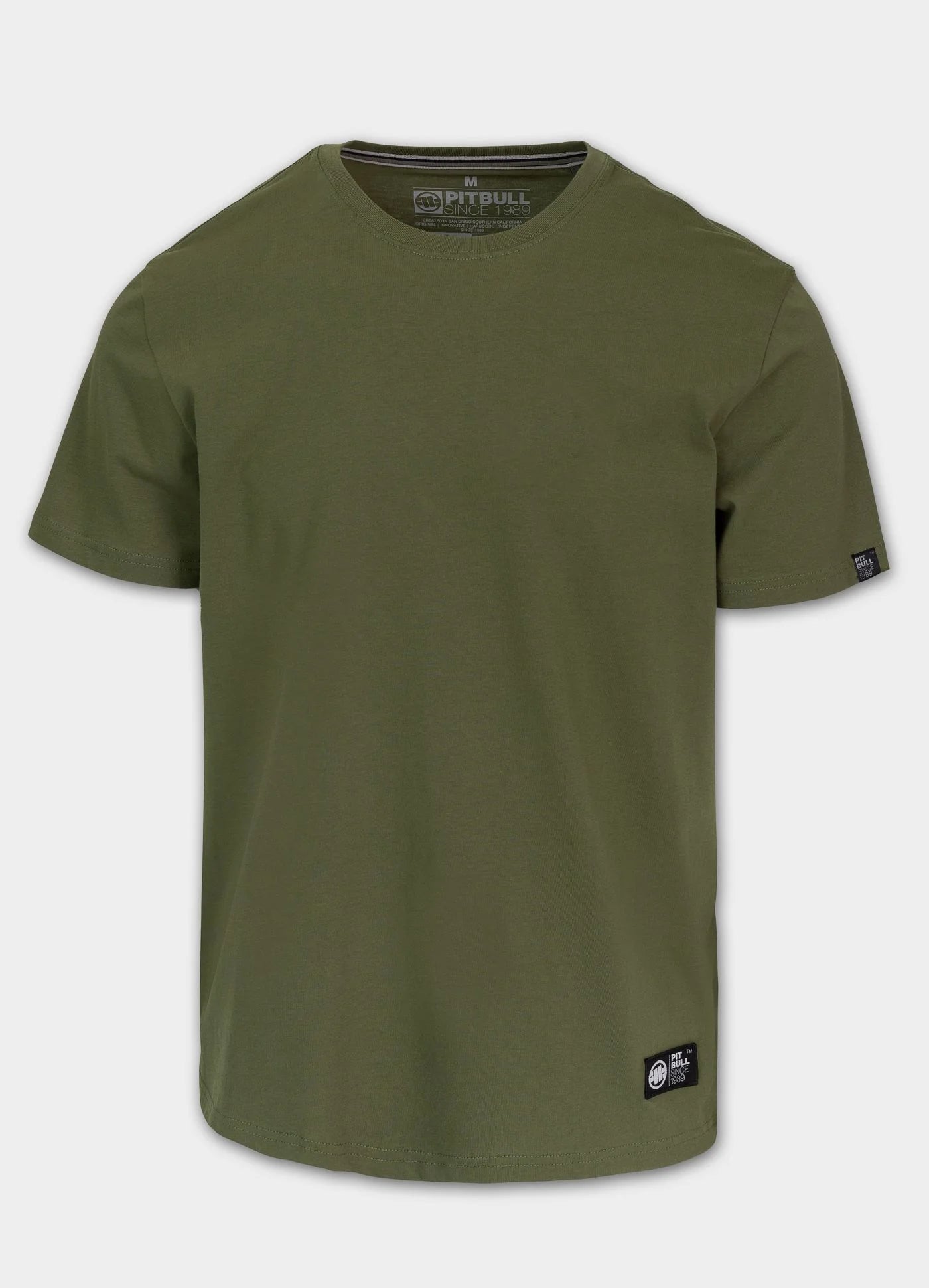 Pit Bull West Coast presents: T-shirt NO LOGO OLIVE