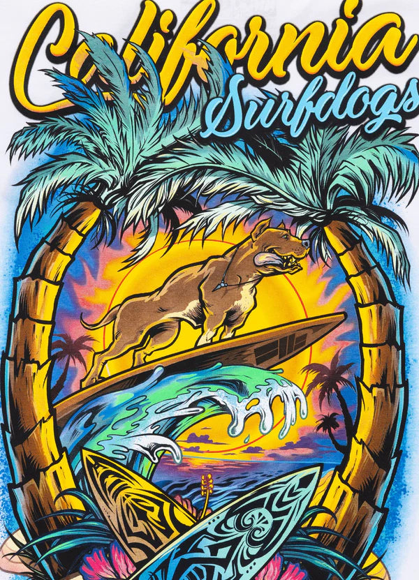 PIT BULL WEST COAST – SURFDOG Men’s T-Shirt White