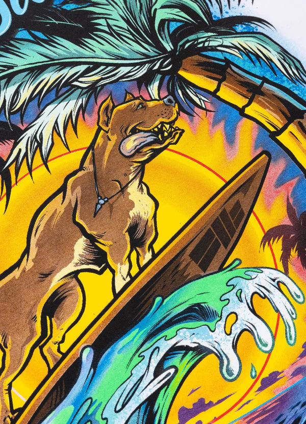 PIT BULL WEST COAST – SURFDOG Men’s T-Shirt White