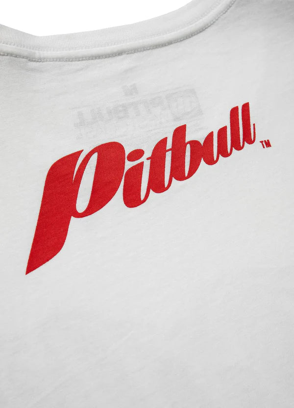 Pit Bull West Coast β T-Shirt RED BRAND White