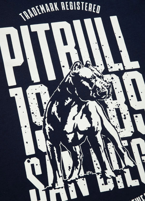 Pit Bull West Coast presents: T-shirt San Diego Dog Dark Navy