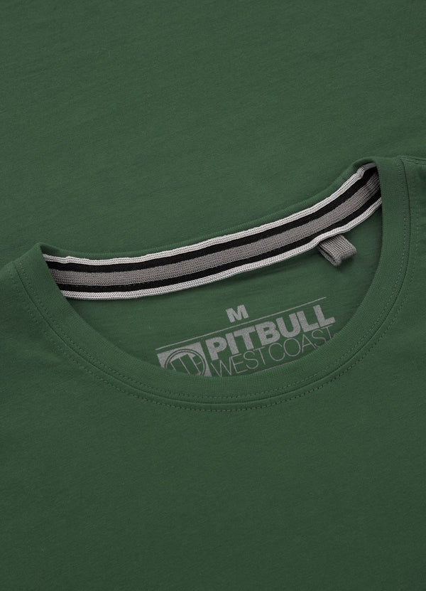 Pit Bull West Coast presents: T-shirt Small Logo 170 Dark Green