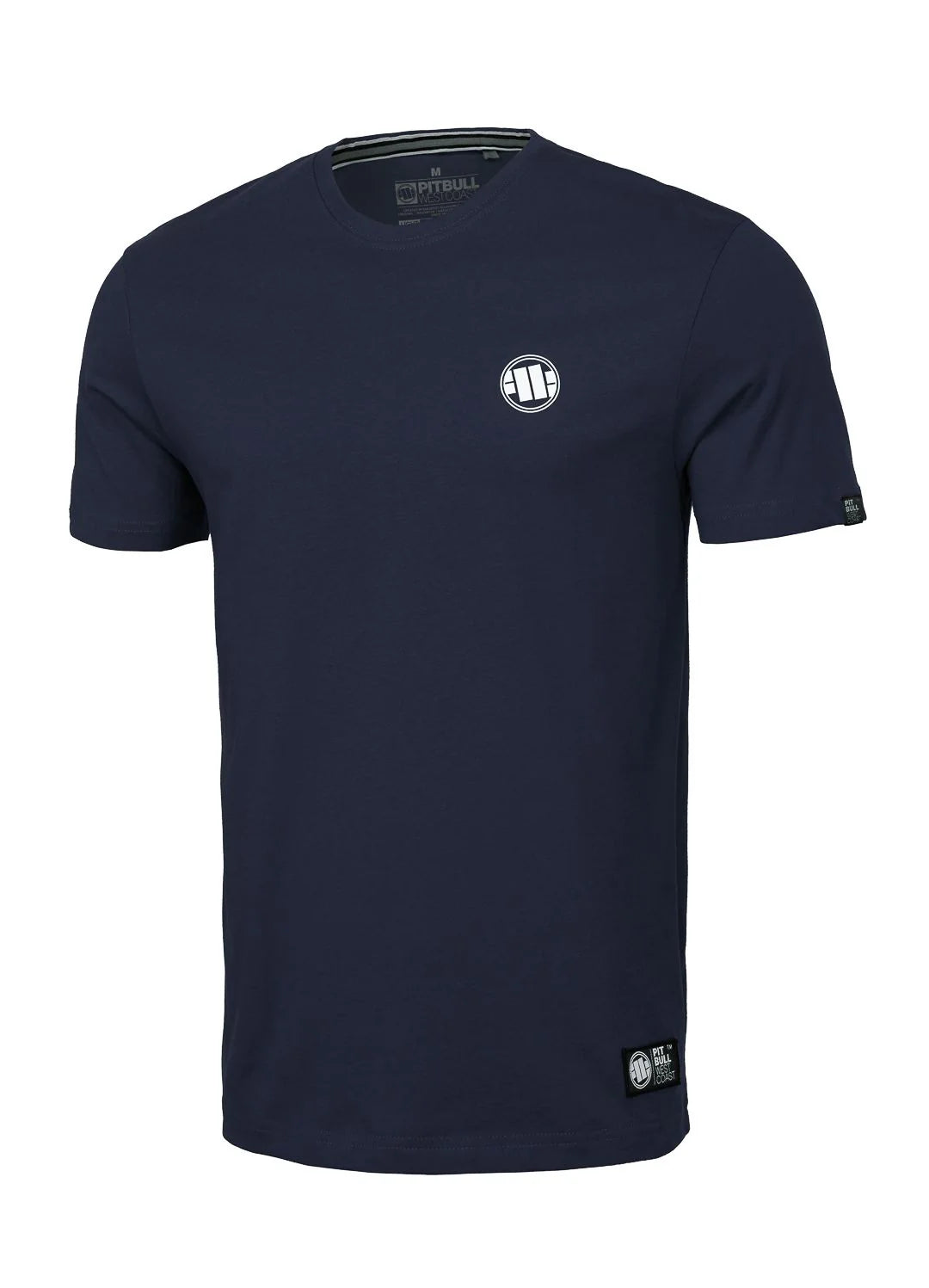 Pit Bull West Coast presents: T-shirt Small Logo 170 Dark Navy