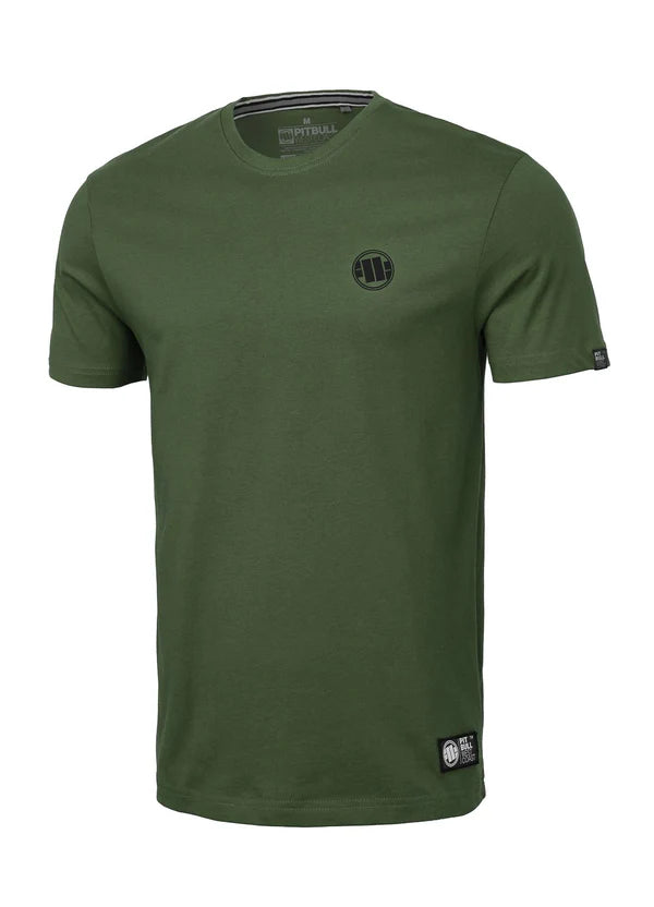 Pit Bull West Coast presents: T-shirt Small Logo 170 Olive