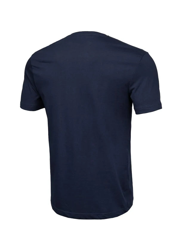 Pit Bull West Coast presents: T-shirt Small Logo 170 Dark Navy